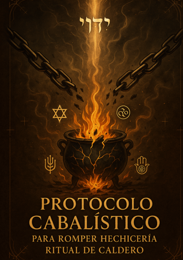 Protocolo Cabalístico para Romper Hechicería Ritual de Caldero