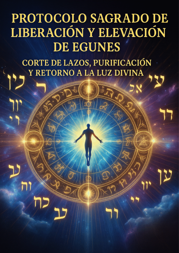 Protocolo Sagrado de Liberación y Elevación de Egunes Corte de Lazos, Purificación y Retorno a la Luz Divina