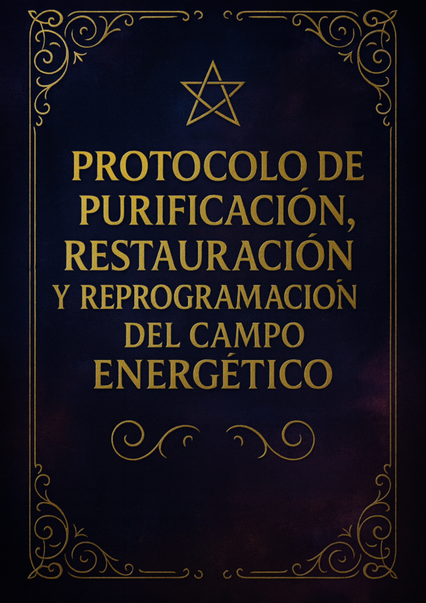 Protocolo de Purificación, Restauración y Reprogramación del Campo Energético