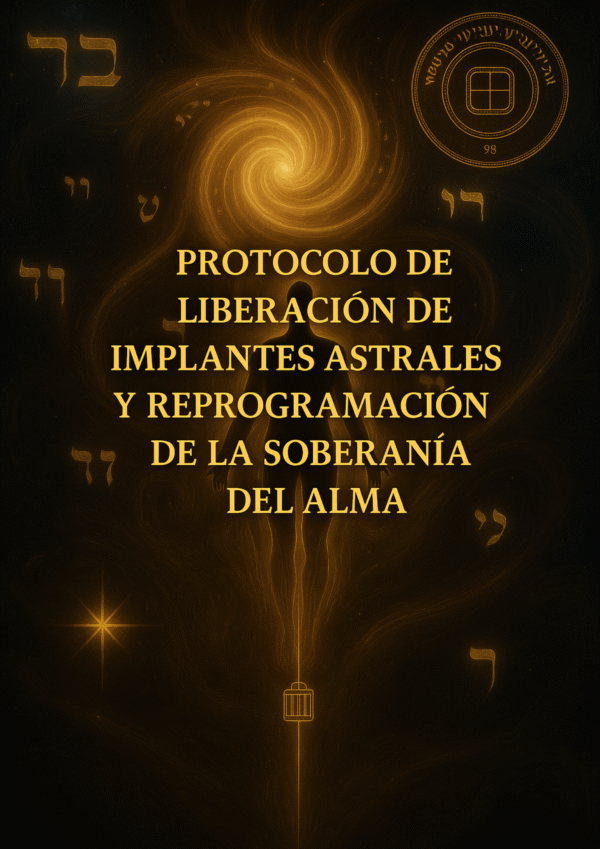 Protocolo de Liberación de Implantes Astrales y Reprogramación de la Soberanía del Alma