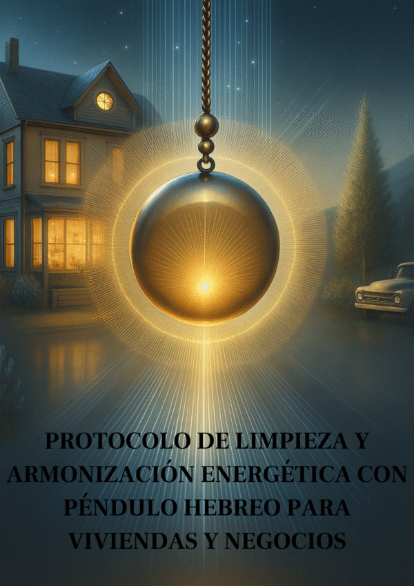 Protocolo de Limpieza y Armonización Energética con Péndulo Hebreo para Viviendas y Negocios