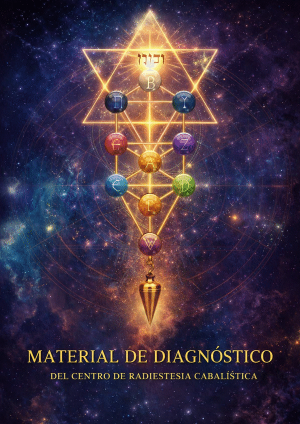 MATERIAL DE DIAGNÓSTICO DEL CENTRO DE RADIESTESIA CABALÍSTICA