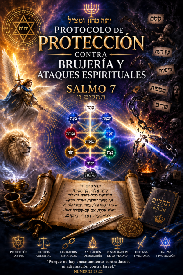 Protocolo de Protección contra Brujería y Ataques Espirituales